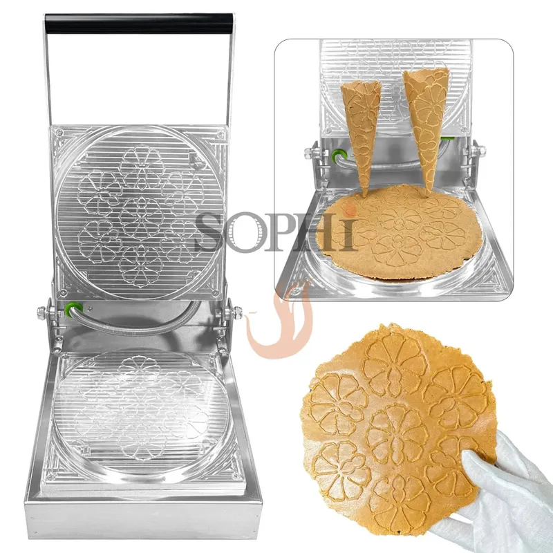 Waffle Cone Maker - ワッフルコーンメーカー プロフェッショナル カスタム 商用 アイスクリーム ワッフルコーンメーカー