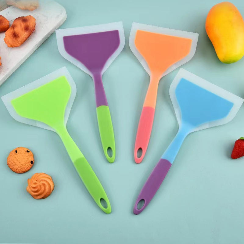 シリコーンパンケーキヘラテフロン加工パンヘラフライパンヘラオ - Okonomiyaki Spatula のレビューと価格