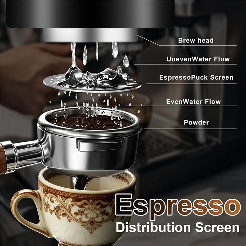 2026 新しいエスプレッソパックスクリーン、磁気ピックアッ - Breville Espresso Barista Express のレビューと価格